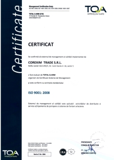 Certificat ISO